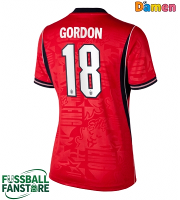 England Anthony Gordon #18 Replik Auswärtstrikot Damen WM 2026 Kurzarm